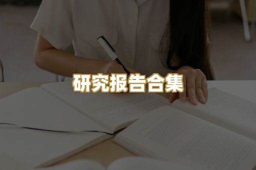 研究报告合集